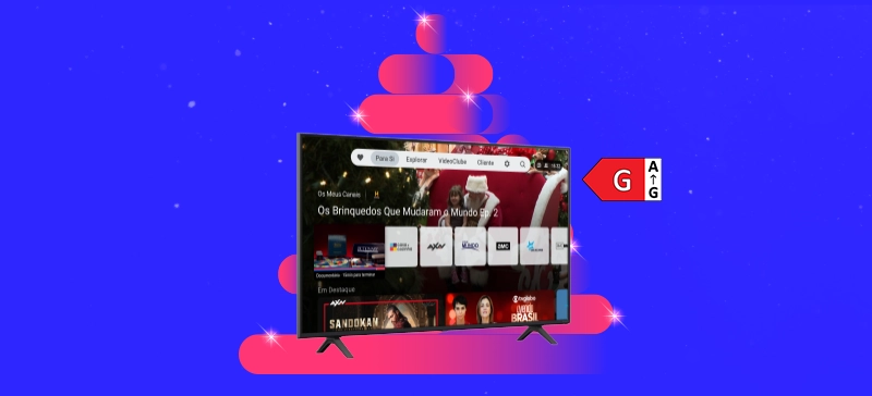 This Christmas receive an LG 55'' Smart TV