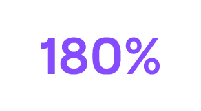 180%