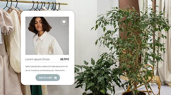 Wish list and online shop